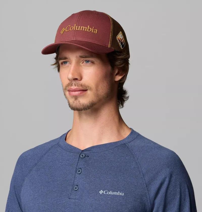 Columbia Mesh Snap Back in Red Rocks / Delta / Desert Side Hit-2
