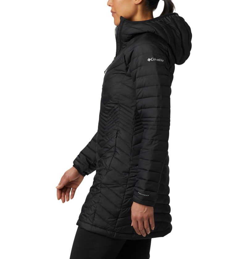 Columbia Women's Powder Lite Mid Jacket in Black-3