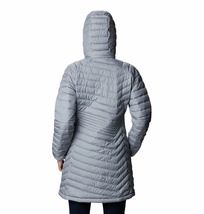 Columbia Women's Powder Lite Mid Jacket in Tradewinds Grey-3