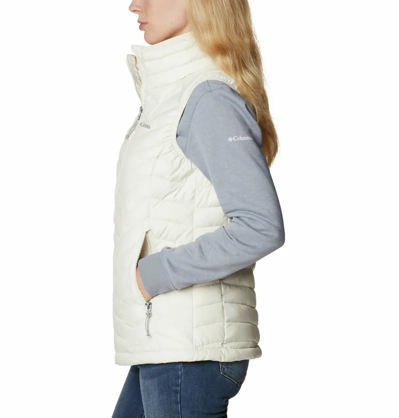 Columbia Women's Powder Lite Vest in Chalk-6