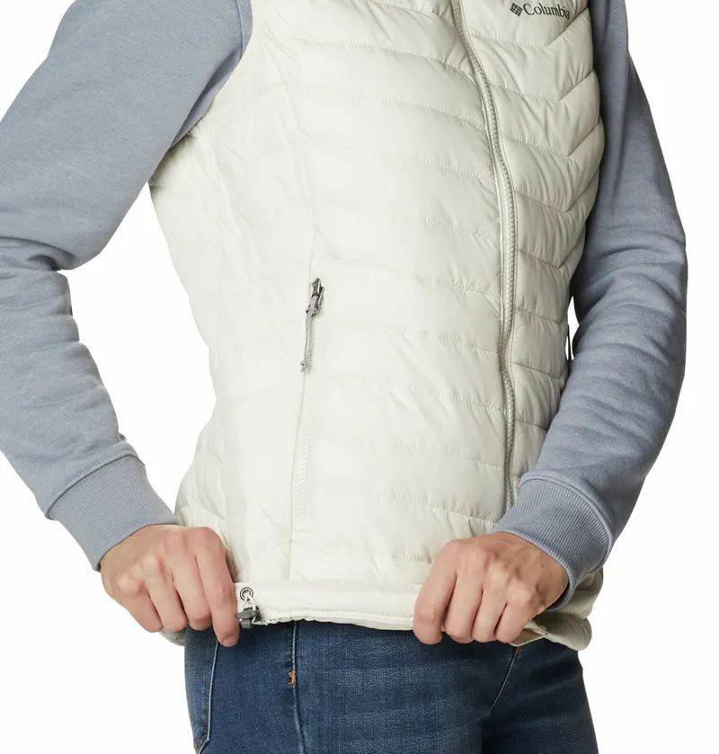 Columbia Women's Powder Lite Vest in Chalk-5