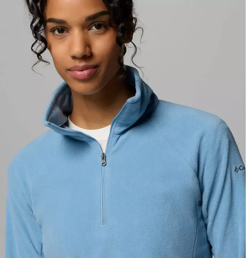 Columbia Womens Glacial IV 1/2 Zip Fleece in Rainy Day-4