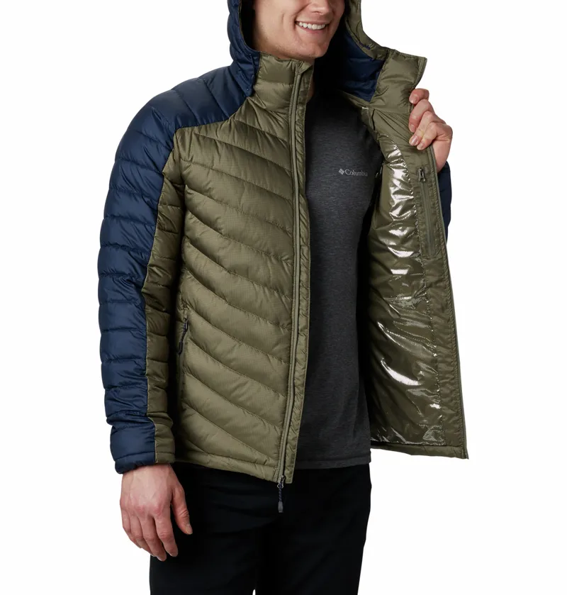 Columbia Men s Horizon Explorer Hooded Jacket in Stone Green