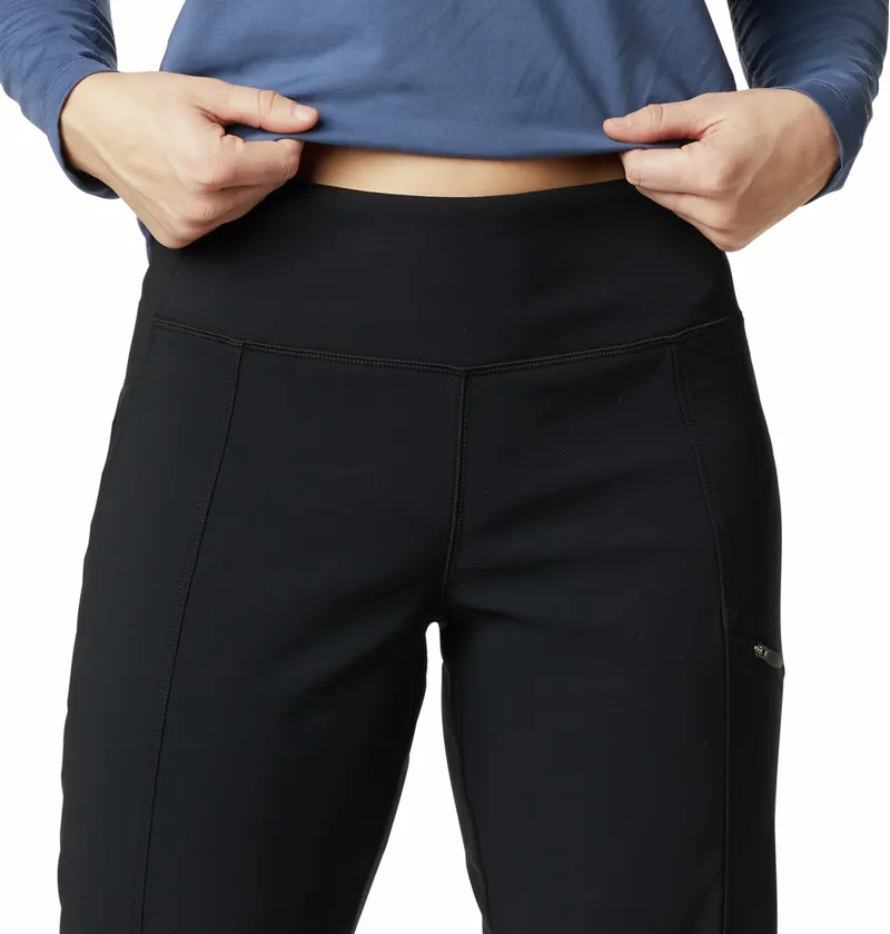 Columbia Women's Back Beauty Highrise Warm Winter Pant Leggings in Black-3