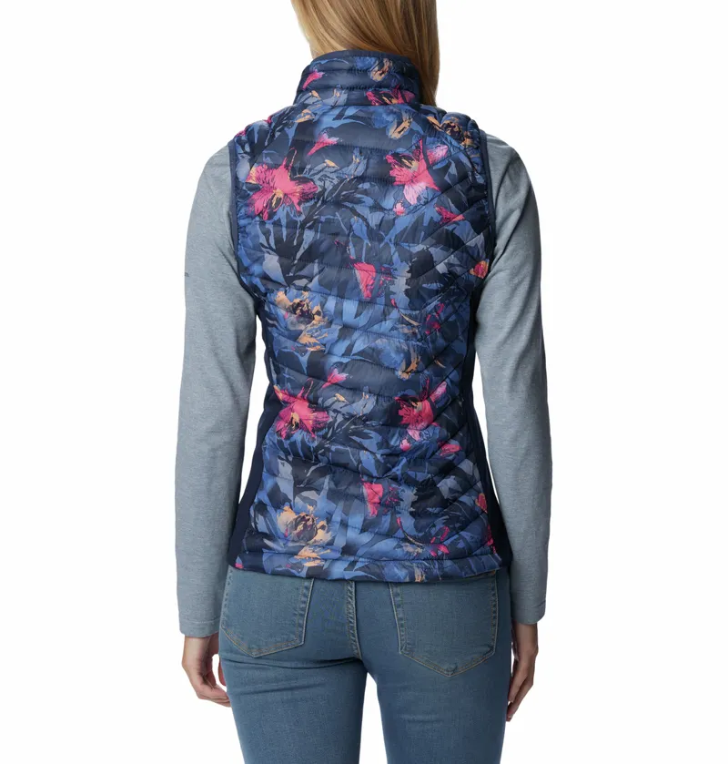 Columbia Powder Pass Vest in Nocturnal Floriculture Print-2
