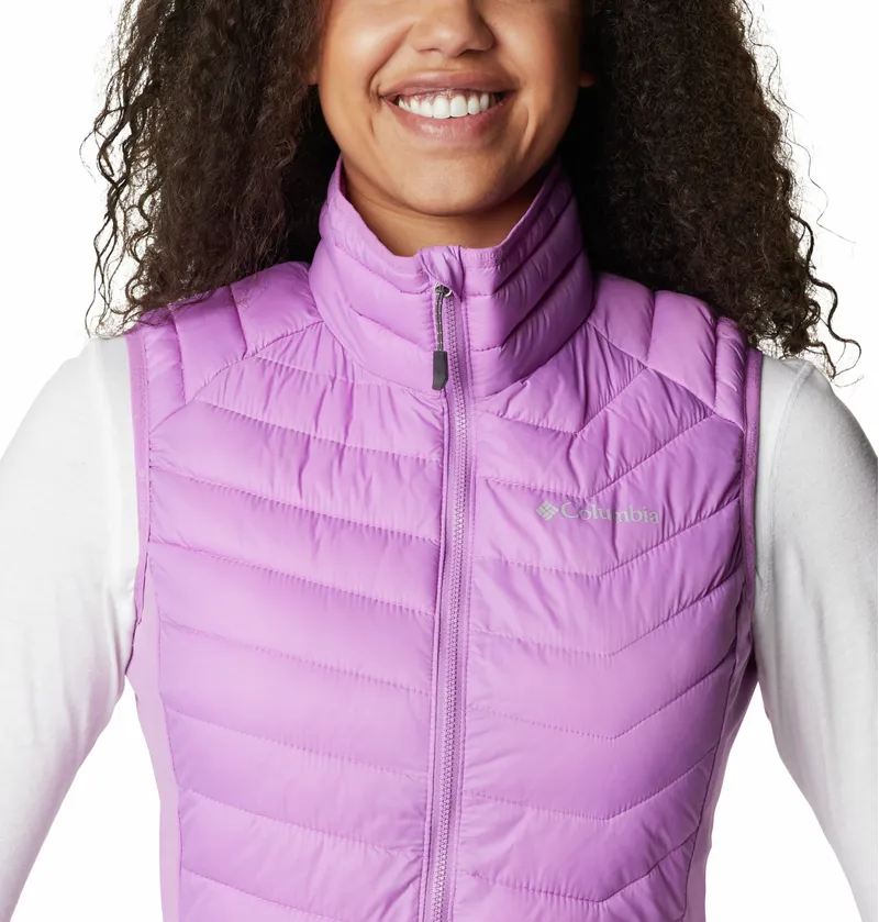 Columbia Women's Powder Pass Vest in Blossom Pink Size Large-5