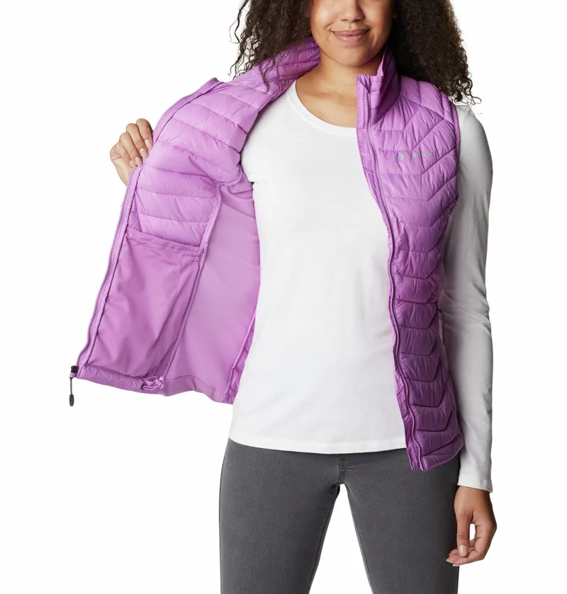 Columbia Women's Powder Pass Vest in Blossom Pink Size Large-3