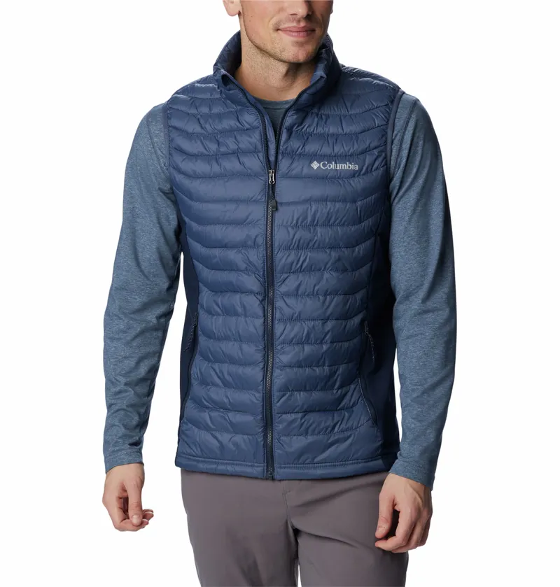 Columbia Powder Pass Vest in Dark Mountain