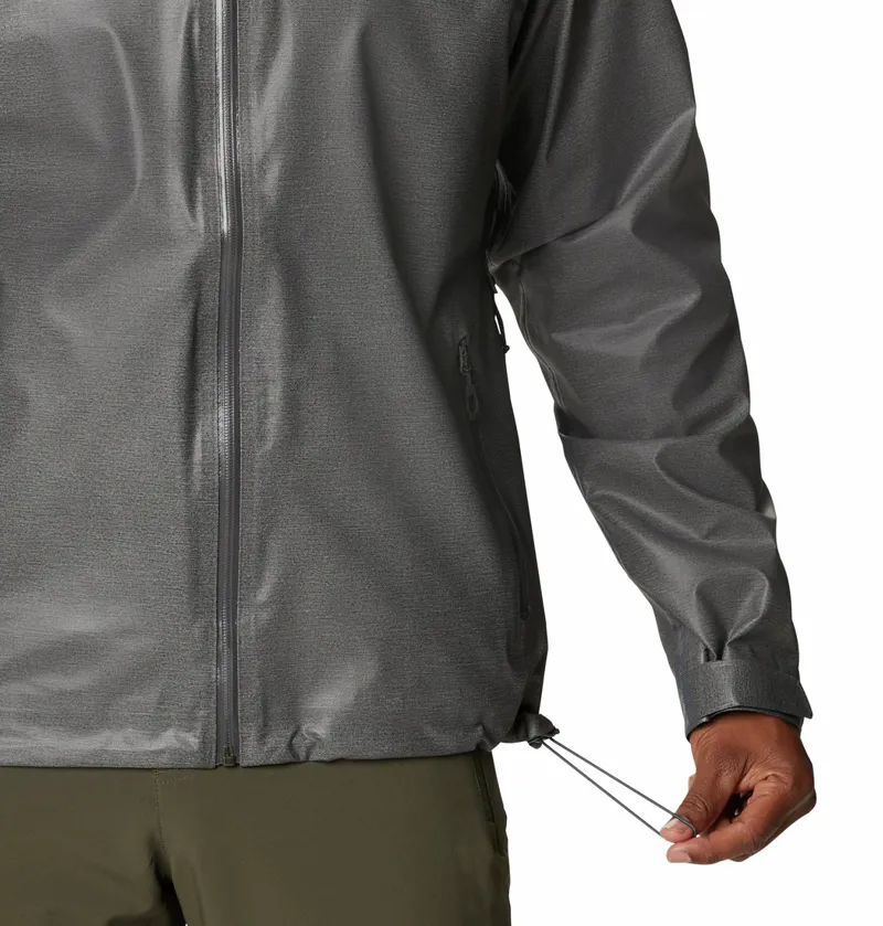 Columbia Men's OutDry Ex Reign Waterproof Jacket in Charcoal Heather-2
