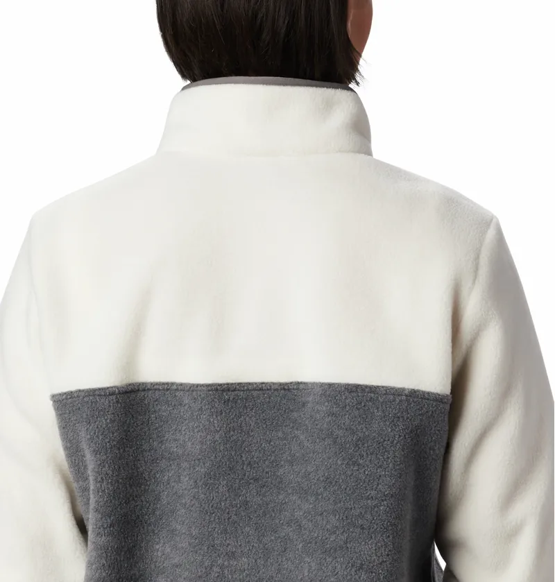 Columbia Benton Springs 1/2 Snap Pullover in City Grey Heather-2