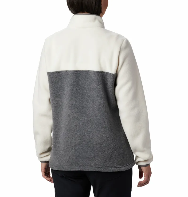 Columbia Benton Springs 1/2 Snap Pullover in City Grey Heather-4