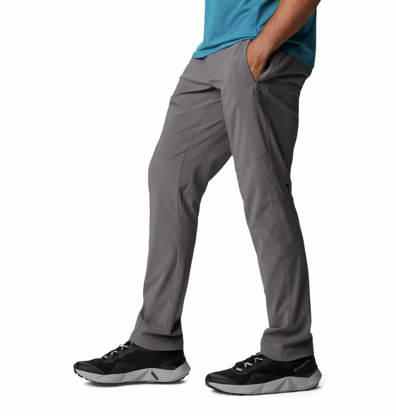 Columbia Men's Titan Pass Pants Regular Fit in City Grey-2
