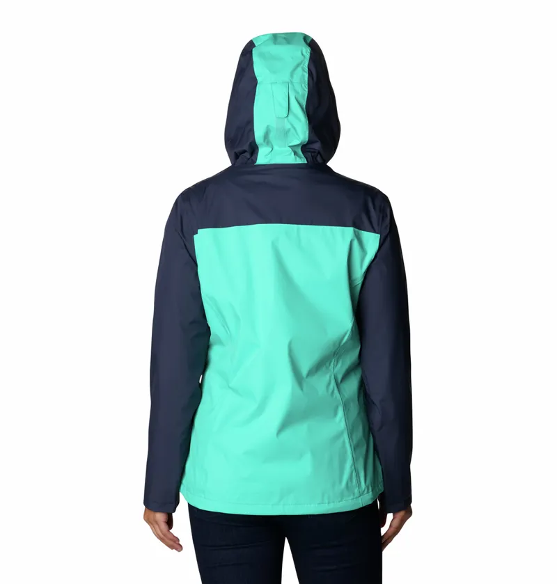 Columbia Women's Inner Limits II Jacket in Electric Turquoise / Nocturnal-5