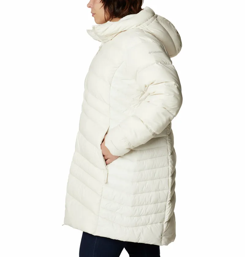 Columbia Women's Autumn Park Down Mid Jacket in Chalk-3