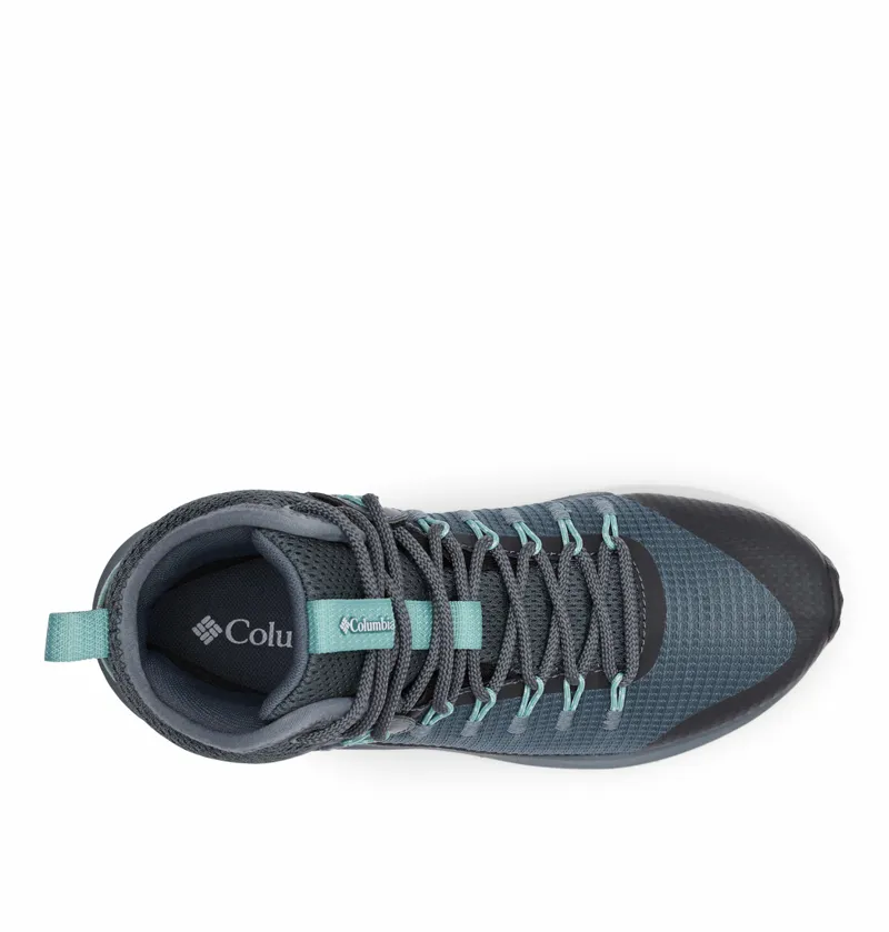 Columbia Women's Trailstorm Mid Waterproof Shoes in Graphite / Dusty-1