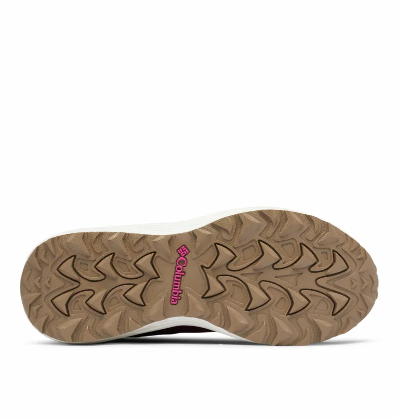 Columbia Women's Trailstorm Mid Waterproof Shoes in Marionberry / Deep Water-2