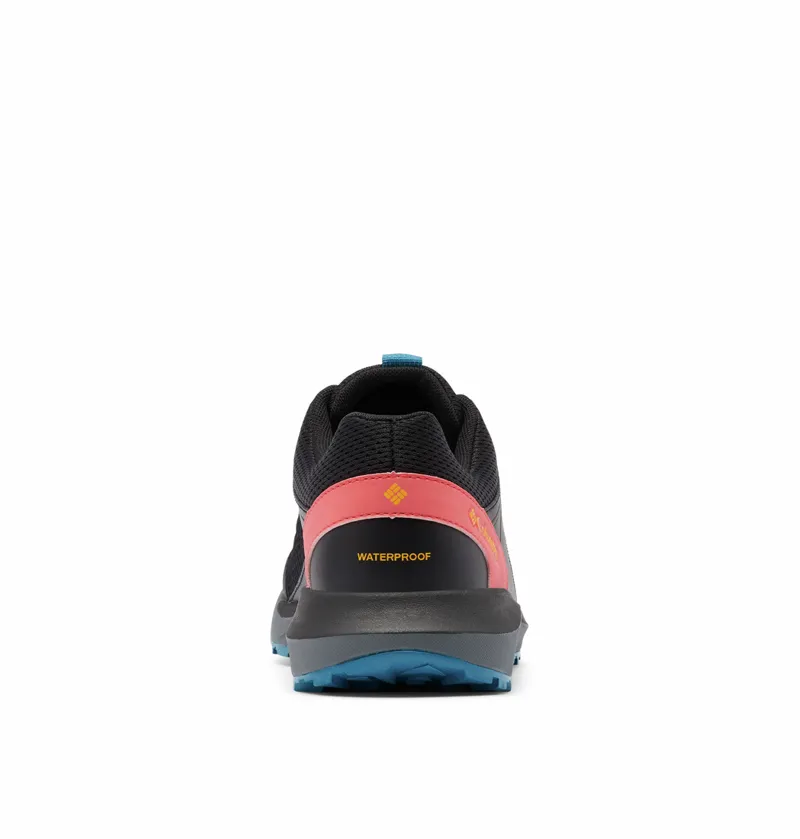Columbia Women's Trailstorm Waterproof Shoes in Black / Bright Marigold-3