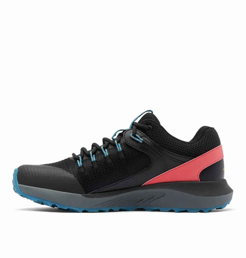 Columbia Women's Trailstorm Waterproof Shoes in Black / Bright Marigold-2