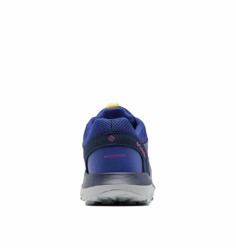 Columbia Women's Trailstorm Waterproof Shoes in Dark Sapphire / Wild Fuchsia-1