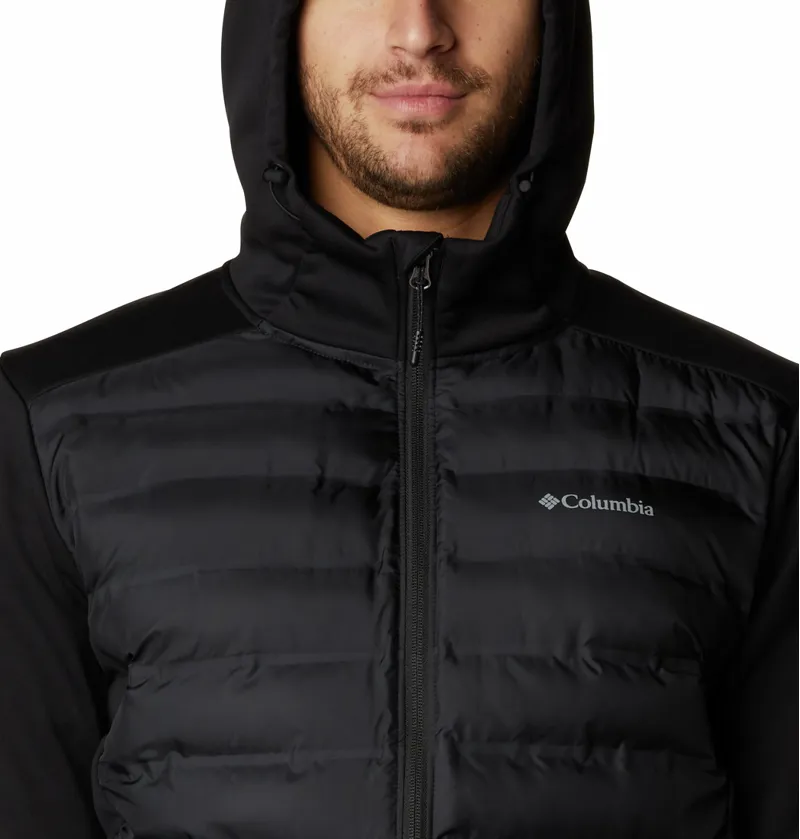 Columbia Men's Out-Shield Insulated Full Zip Hoodie in Black-4