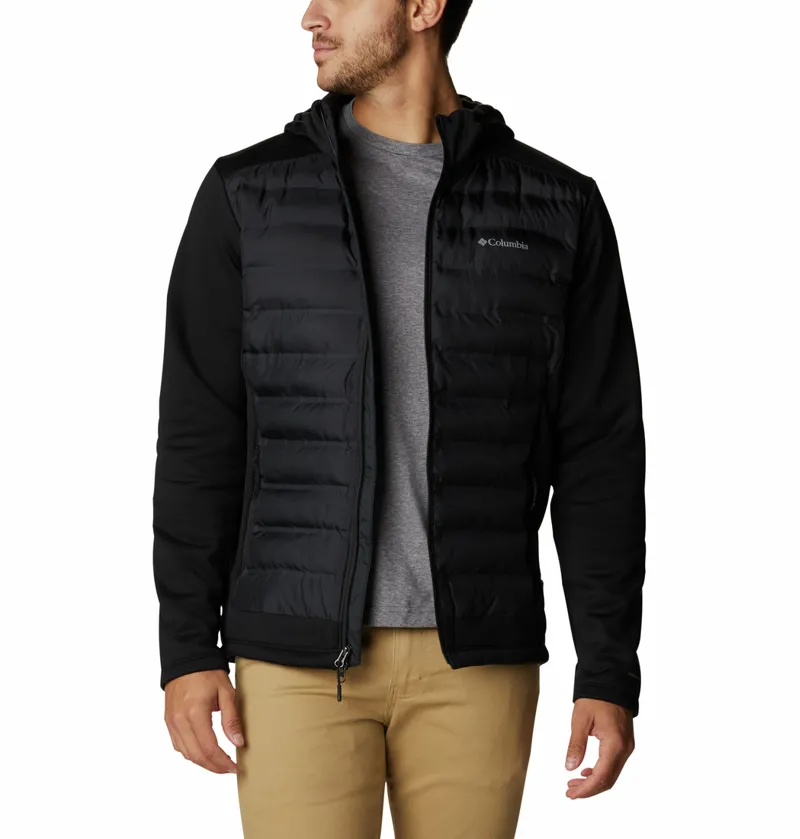 Columbia Men's Out-Shield Insulated Full Zip Hoodie in Black-1