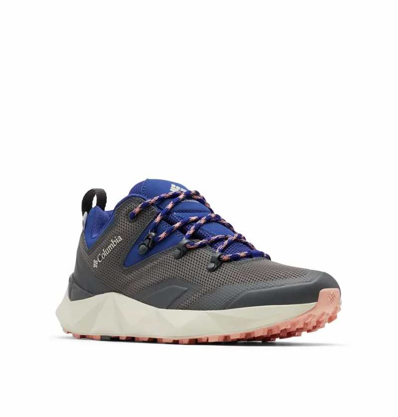 Columbia Women's Facet 60 Lo Outdry Shoes in Dark Grey / Dark Sapphire-7