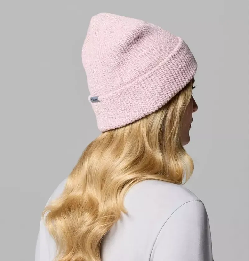 Columbia Lost Lager II Beanie in Mineral Pink-4