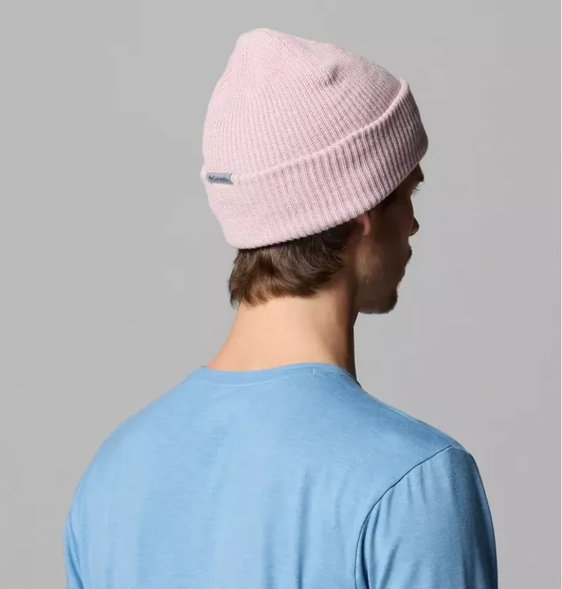 Columbia Lost Lager II Beanie in Mineral Pink-3