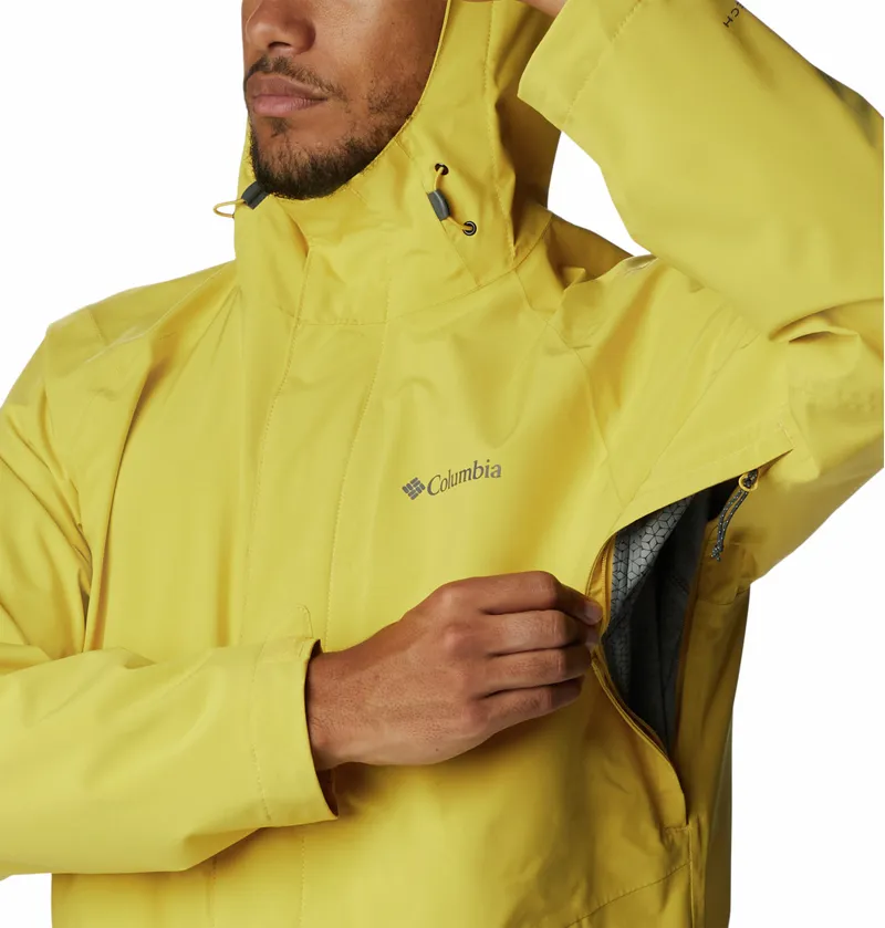 Columbia Earth Explorer Shell Jacket in Golden Nugget-2