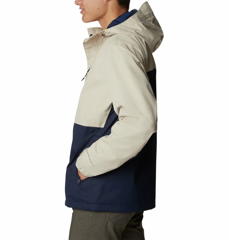 Columbia Hikebound Jacket in Ancient Fossil/Collegiate Navy-4