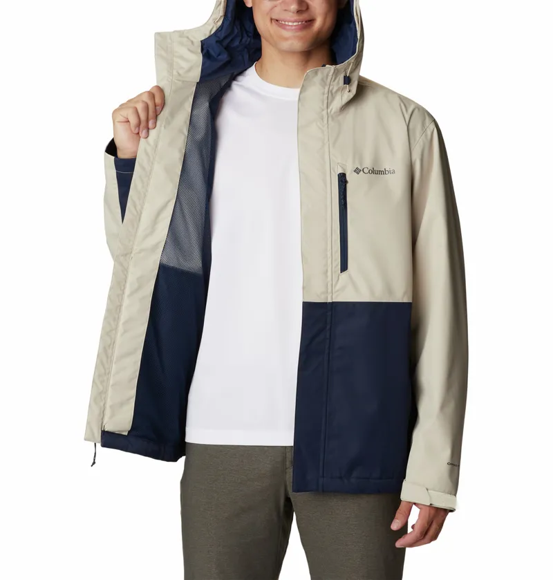 Columbia Hikebound Jacket in Ancient Fossil/Collegiate Navy-3