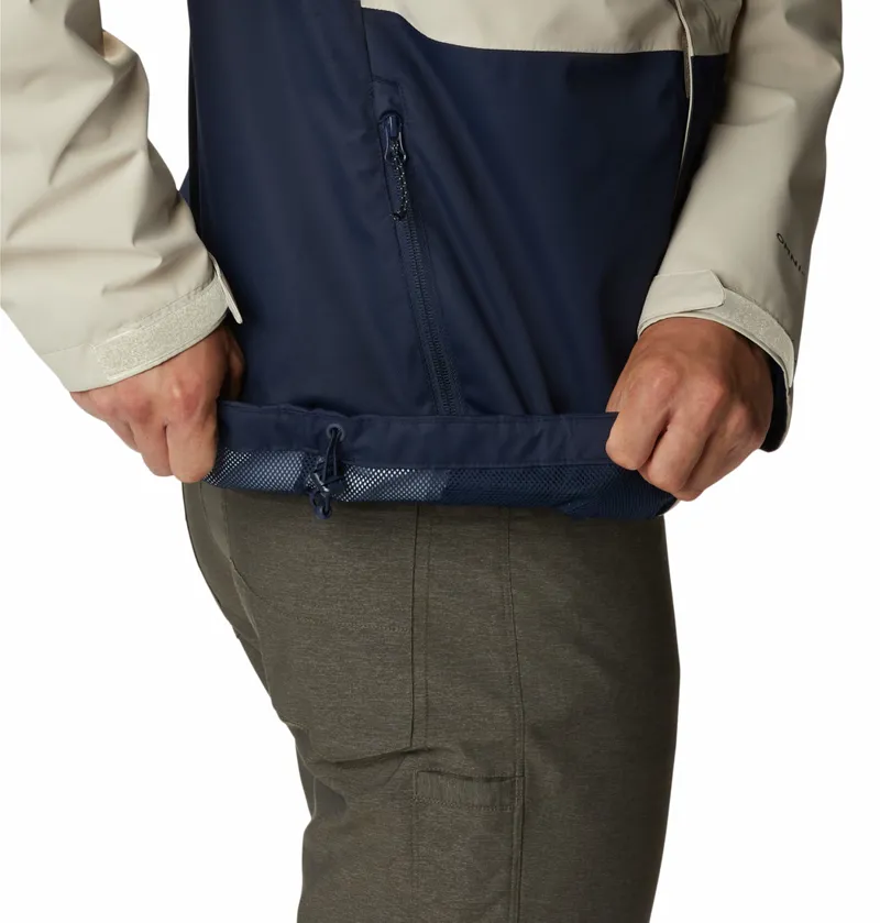 Columbia Hikebound Jacket in Ancient Fossil/Collegiate Navy-1