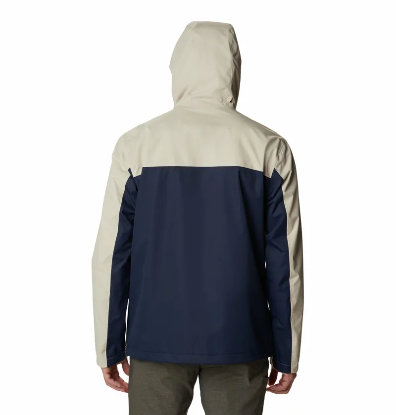 Columbia Hikebound Jacket in Ancient Fossil/Collegiate Navy-2
