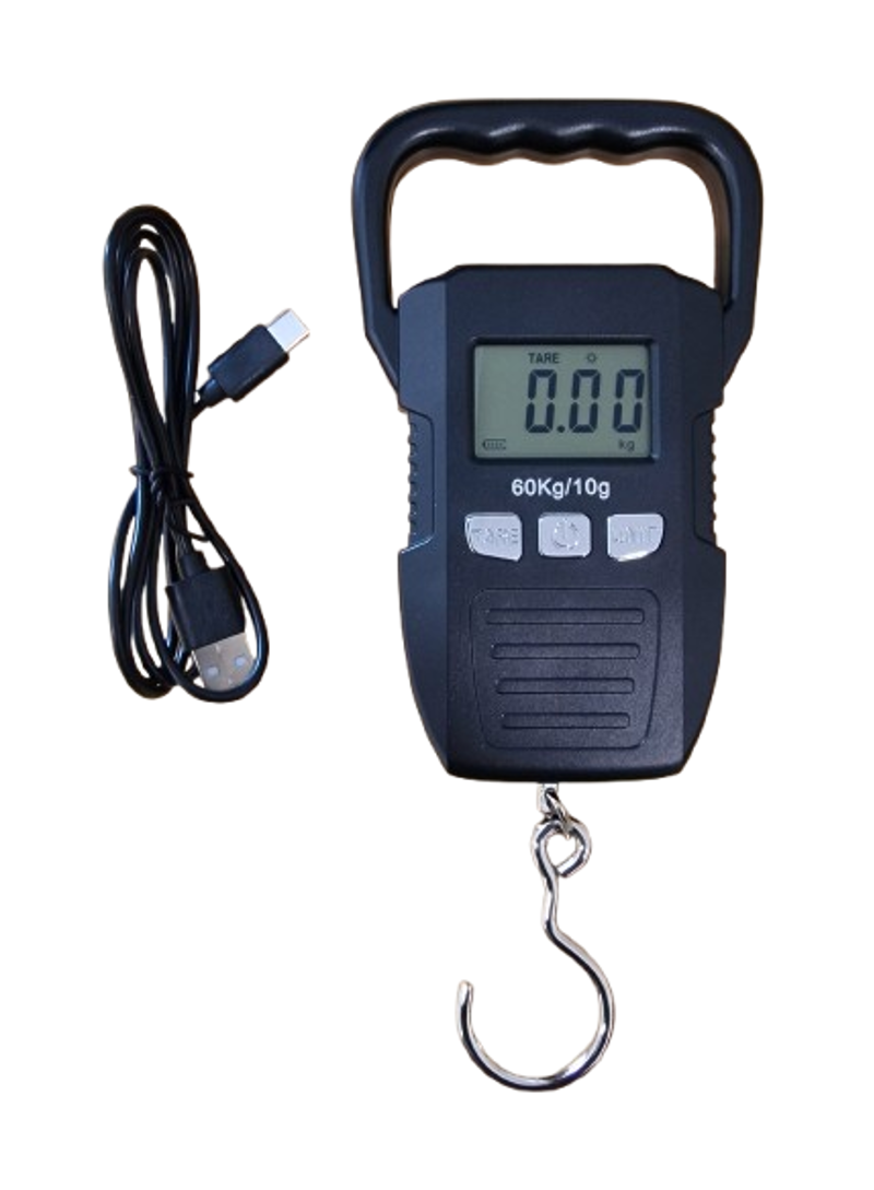 Digital luggage scales  60kg rechargeable USB