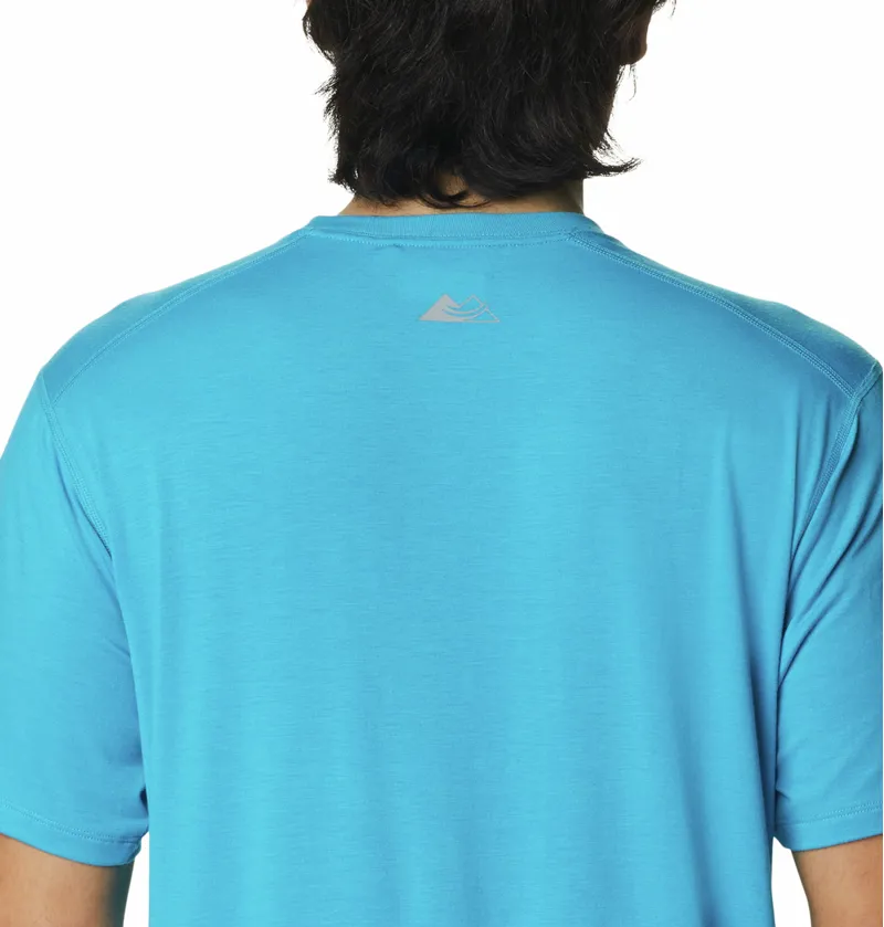 Columbia M Endless Trail Running Tech T-Shirt in Ocean Blue-1