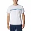 Columbia Hike Graphic SS T-Shirt in White/Streamlined 