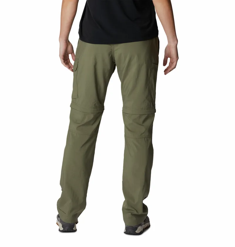 Columbia Women's Silver Ridge Utility Convertible Pants Regular Fit in Stone Green-1