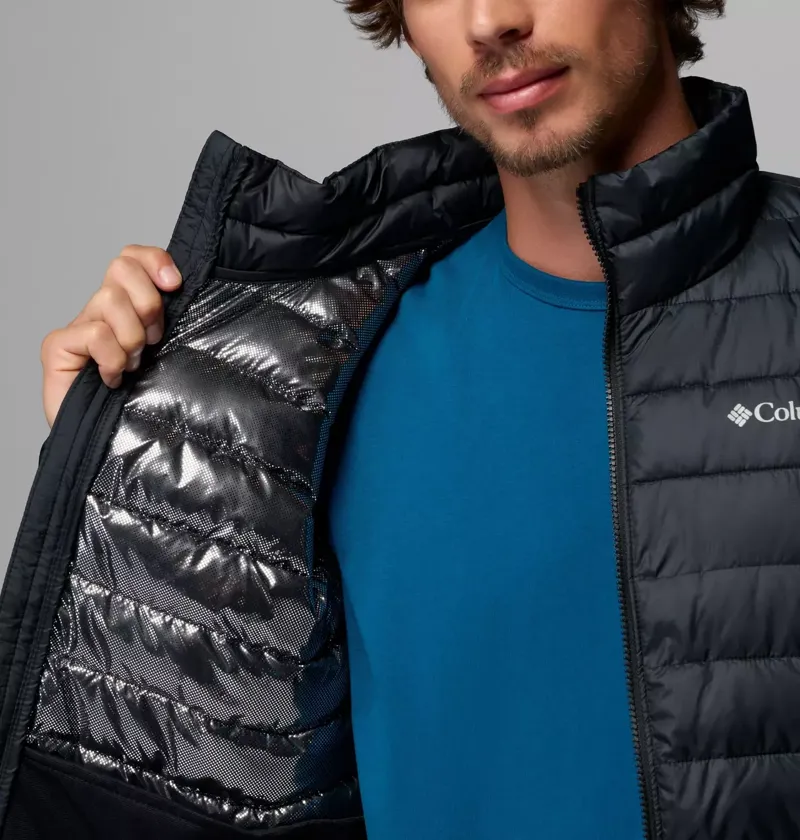 Columbia Men's Powder Lite II Jacket in Black Ripstop-5