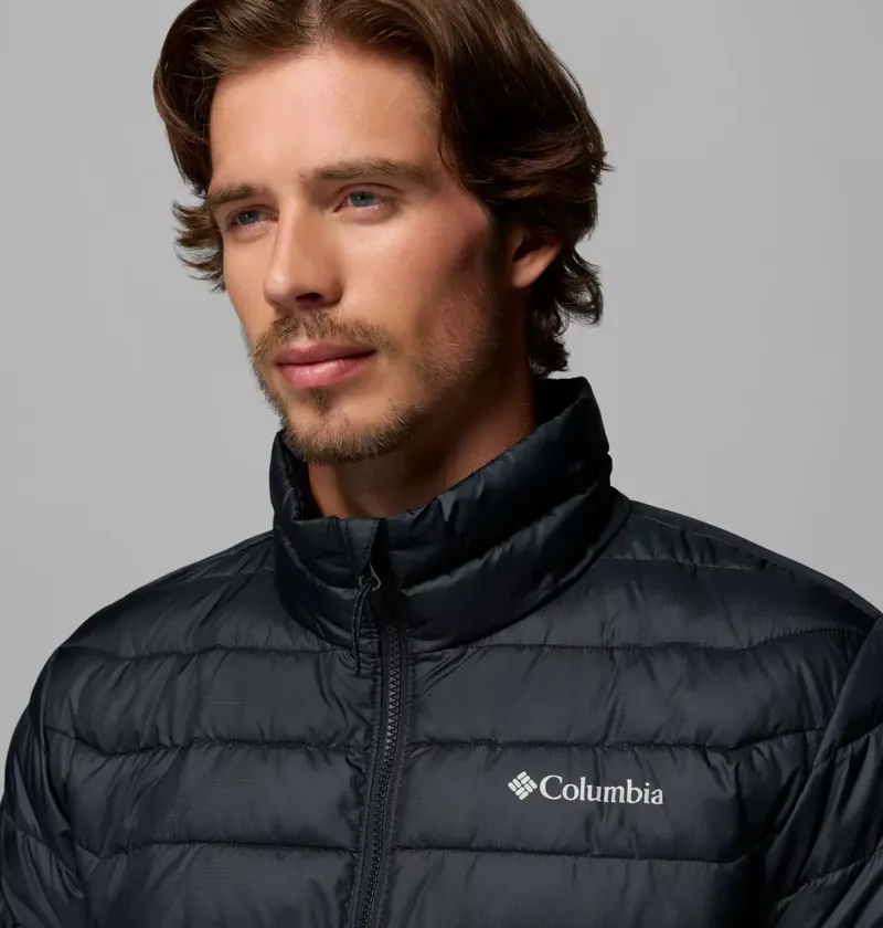 Columbia Men's Powder Lite II Jacket in Black Ripstop-6