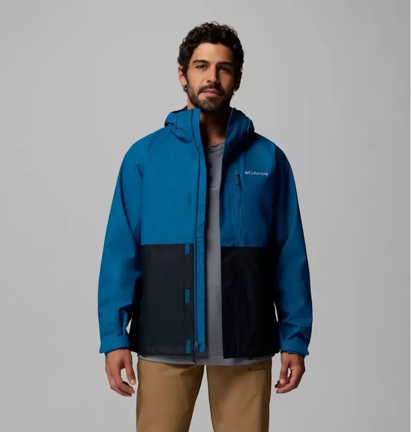 Columbia Mens Hikebound II Jacket in Phoenix Blue / Black-4