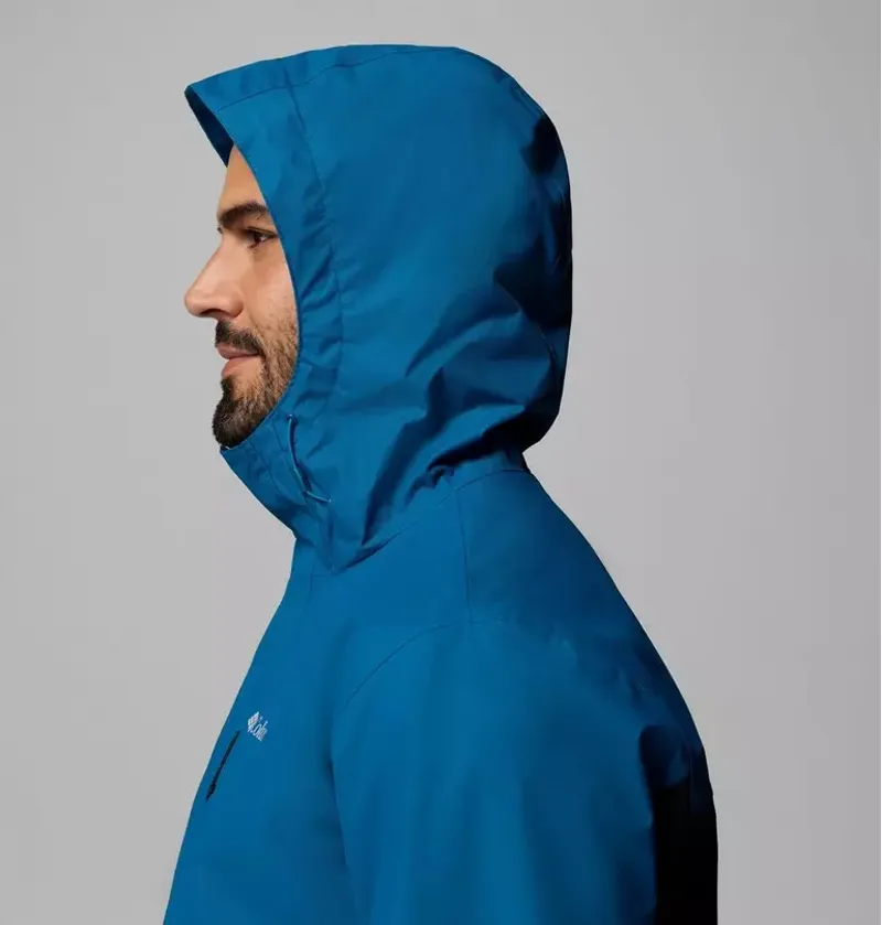 Columbia Mens Hikebound II Jacket in Phoenix Blue / Black-7