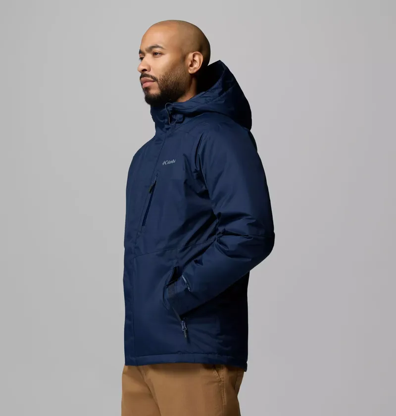 Columbia Mens Oak Harbor II Insulated Waterproof Jacket in Collegiate Navy-3