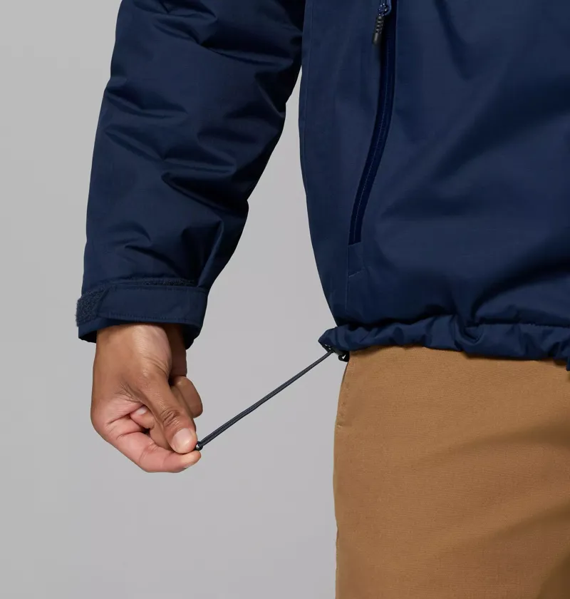 Columbia Mens Oak Harbor II Insulated Waterproof Jacket in Collegiate Navy-8