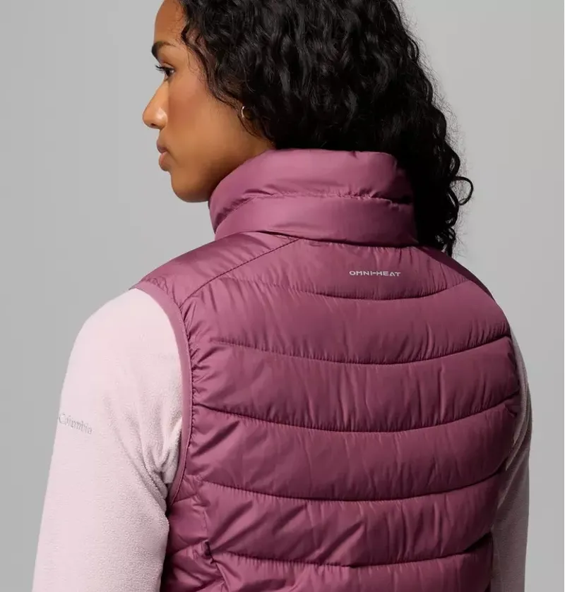 Columbia Womens Powder Lite II Vest in Antique Mauve-8