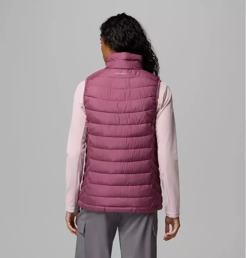 Columbia Womens Powder Lite II Vest in Antique Mauve-2
