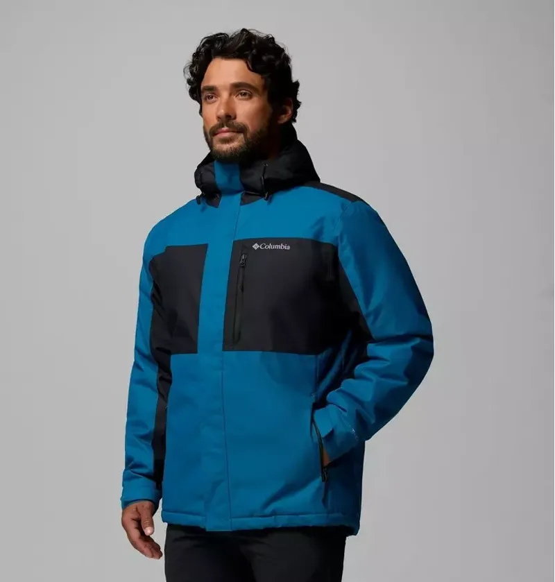 Columbia Men's Tipton Peak III Insulated Jacket in Phoenix Blue / Black-3