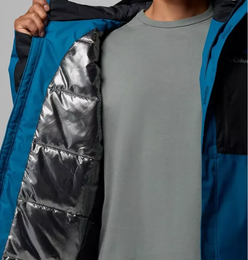 Columbia Men's Tipton Peak III Insulated Jacket in Phoenix Blue / Black-5