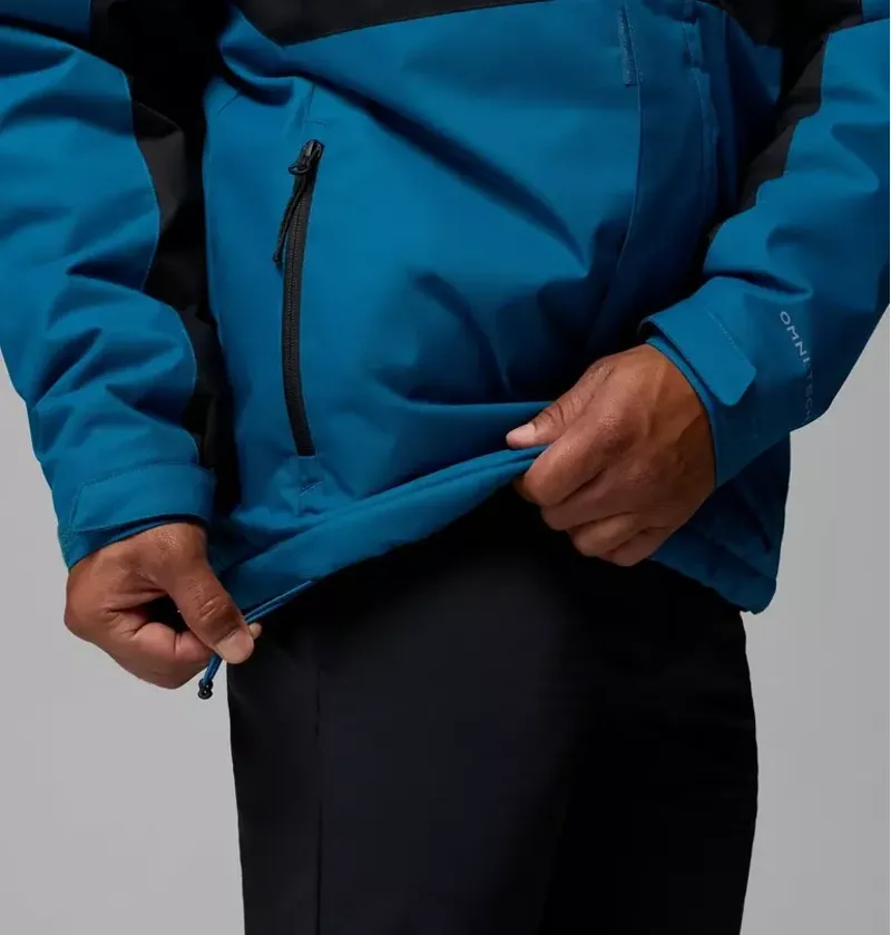 Columbia Men's Tipton Peak III Insulated Jacket in Phoenix Blue / Black-6
