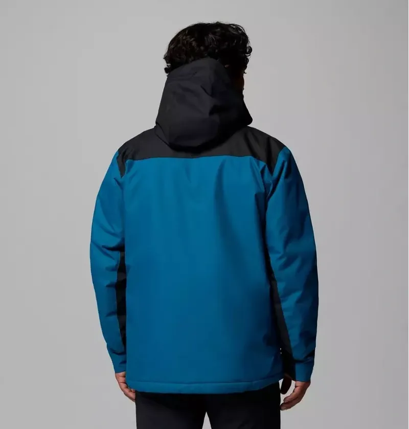 Columbia Men's Tipton Peak III Insulated Jacket in Phoenix Blue / Black-2