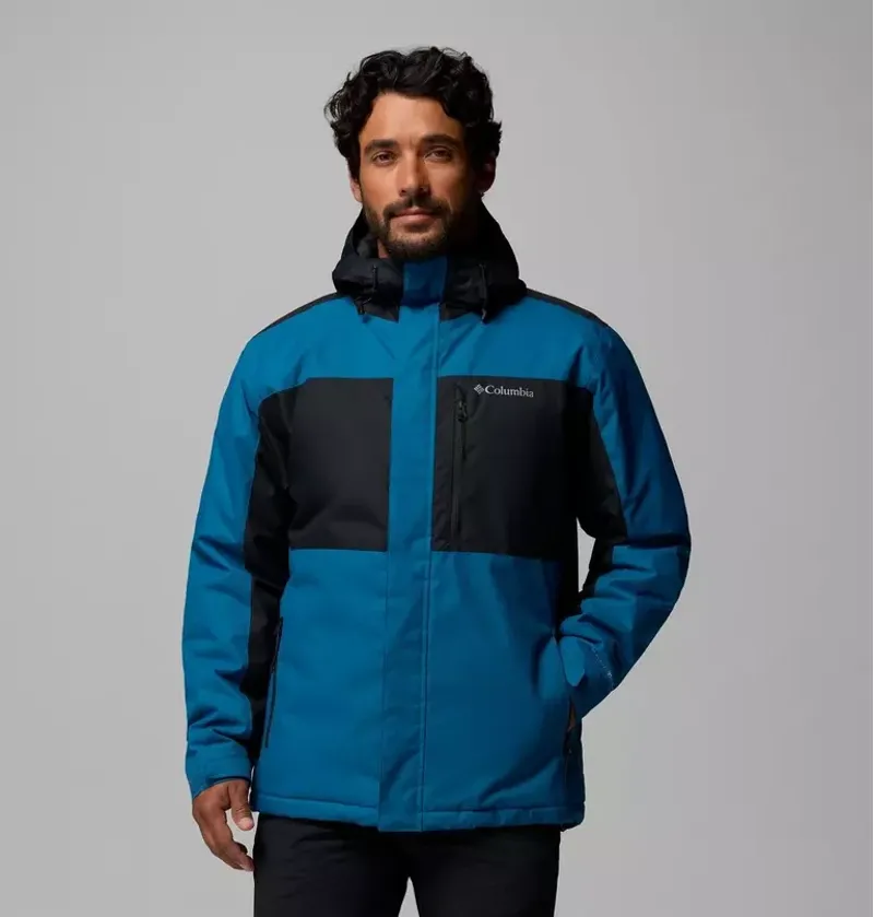 Columbia Men's Tipton Peak III Insulated Jacket in Phoenix Blue / Black-1